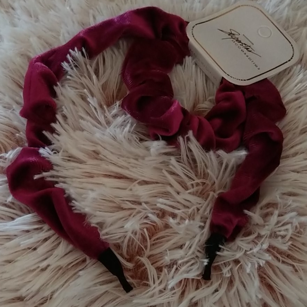 Girls headband with scrunchie